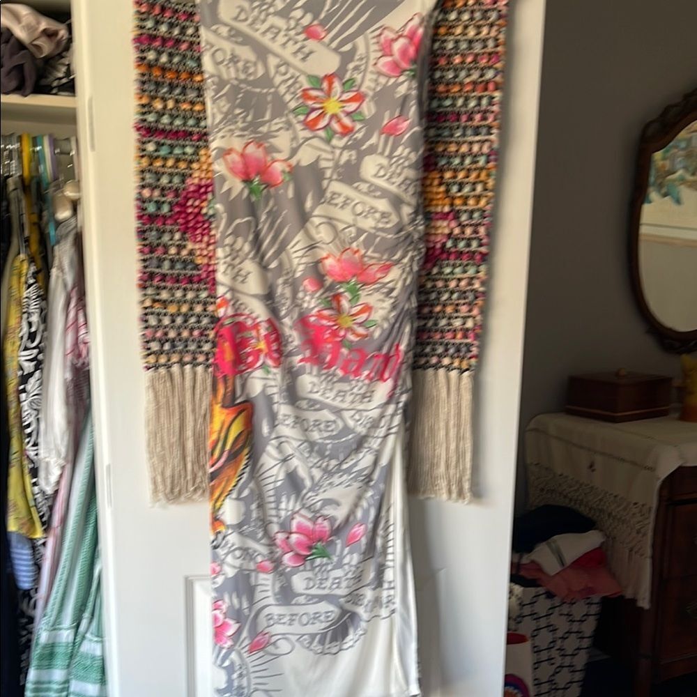 Floral Tiger Graphic Dress - Picture 7 of 9